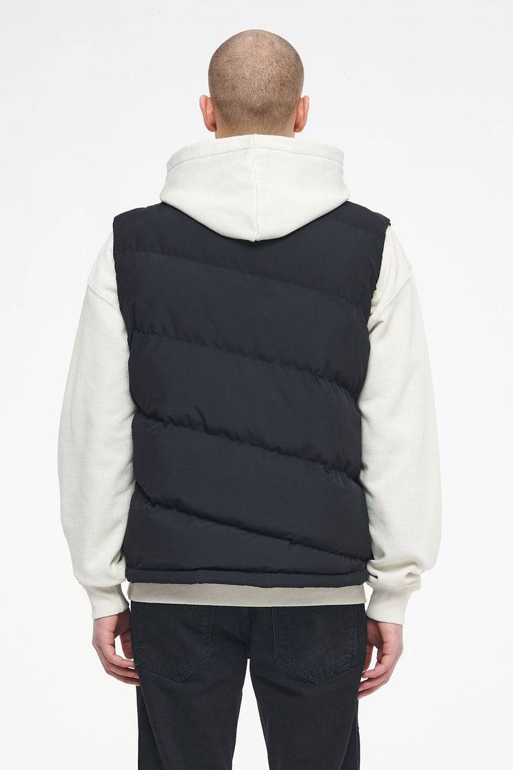Pegador Yale Puffer Vest Black Ink