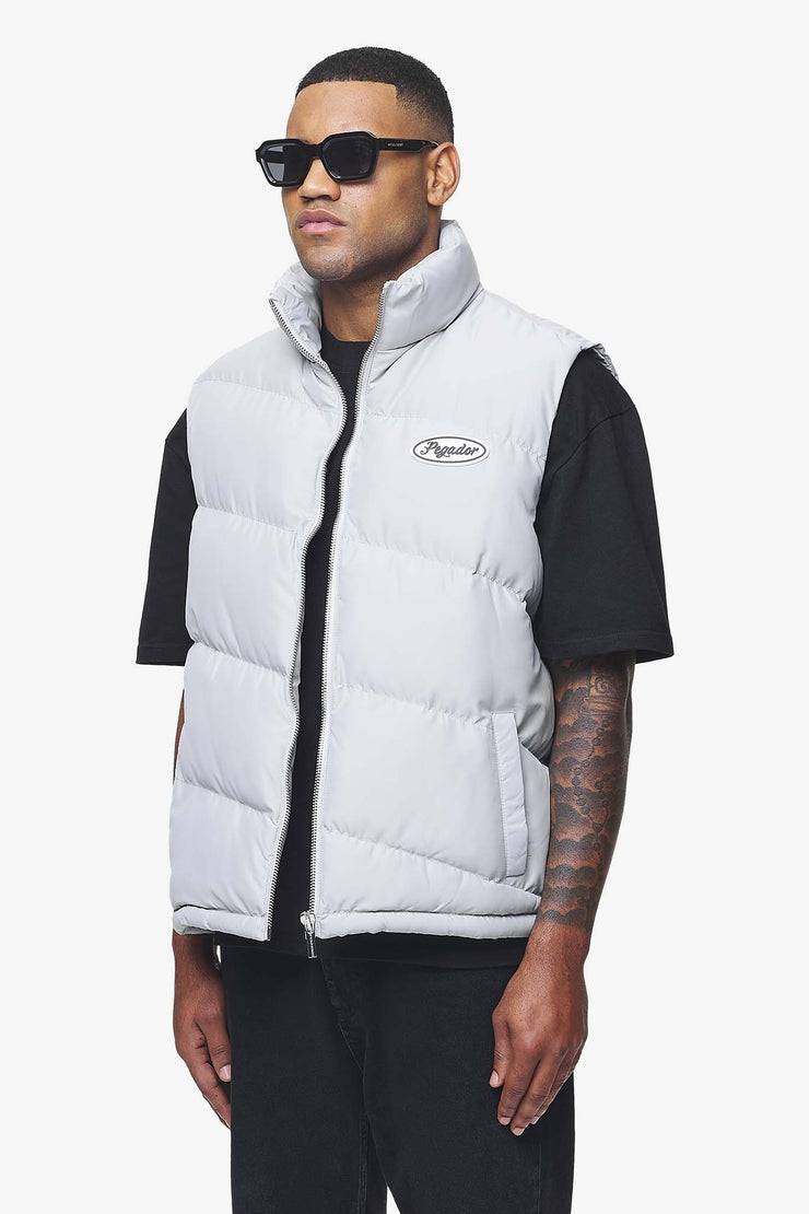 Pegador Yale Puffer Vest Dusk Grey