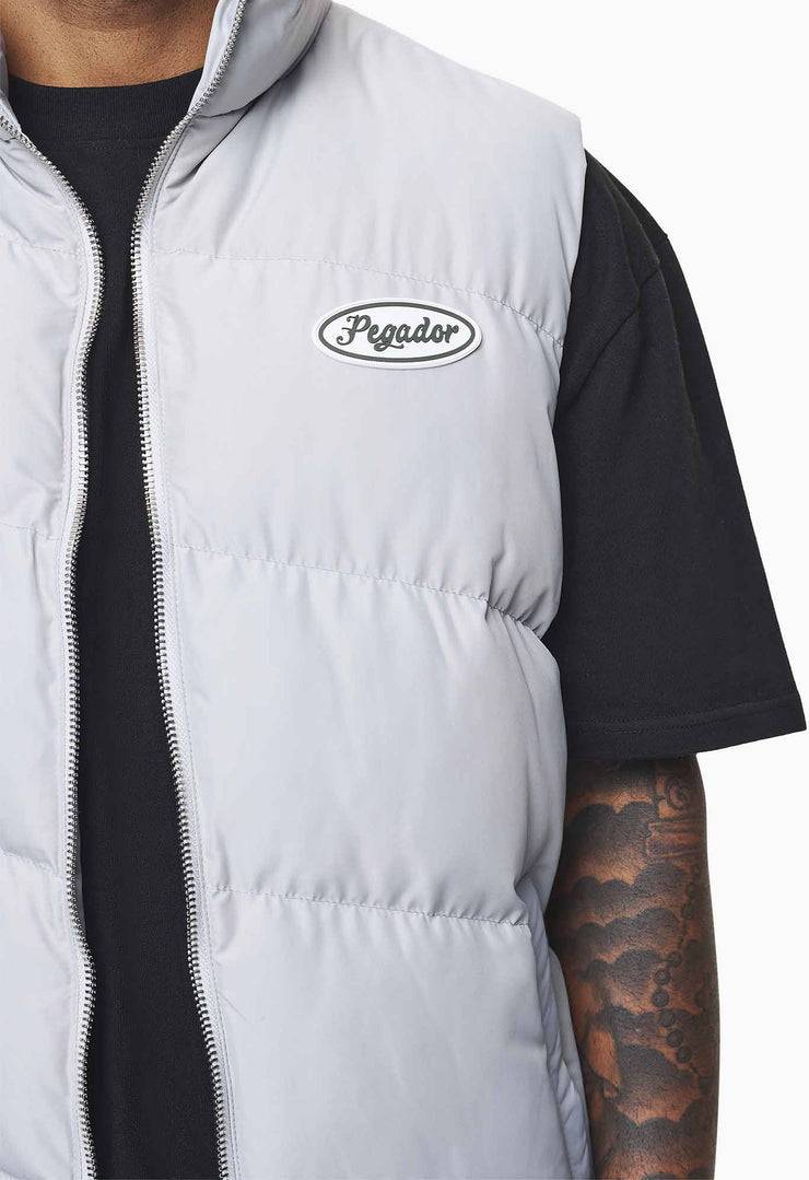 Pegador Yale Puffer Vest Dusk Grey