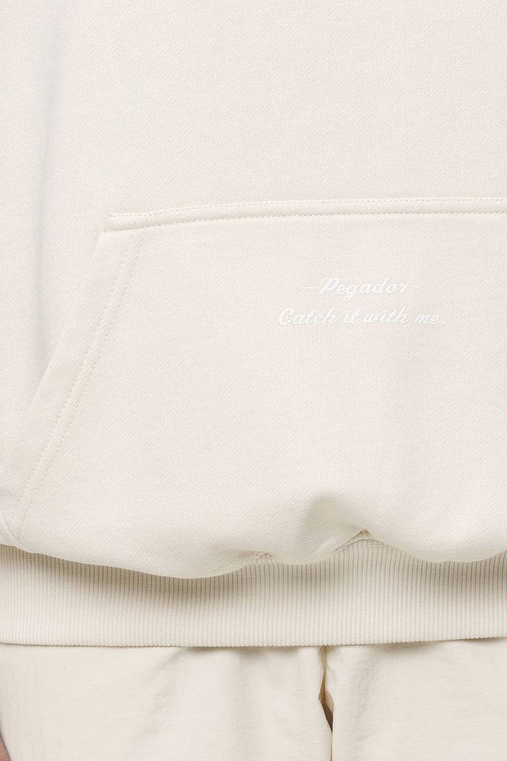 Pegador Yebra Oversized Hoodie Washed Coast Sand