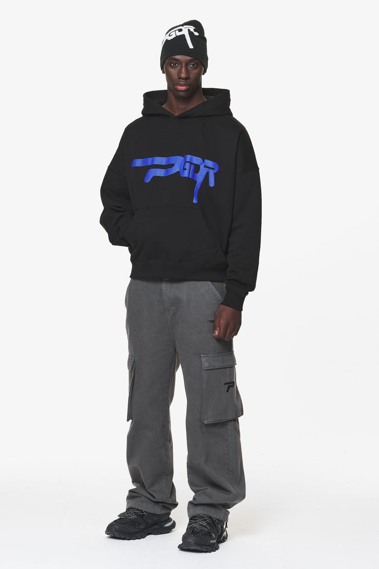 Pegador Zero Boxy Hoodie Black