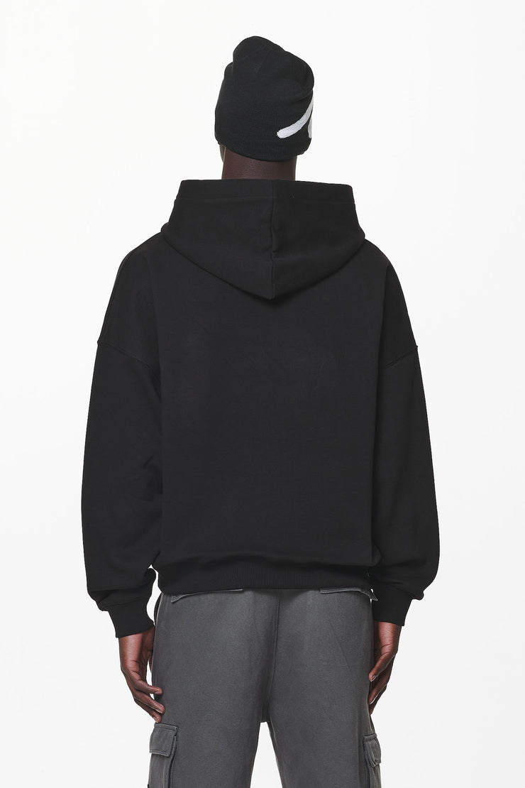 Pegador Zero Boxy Hoodie Black