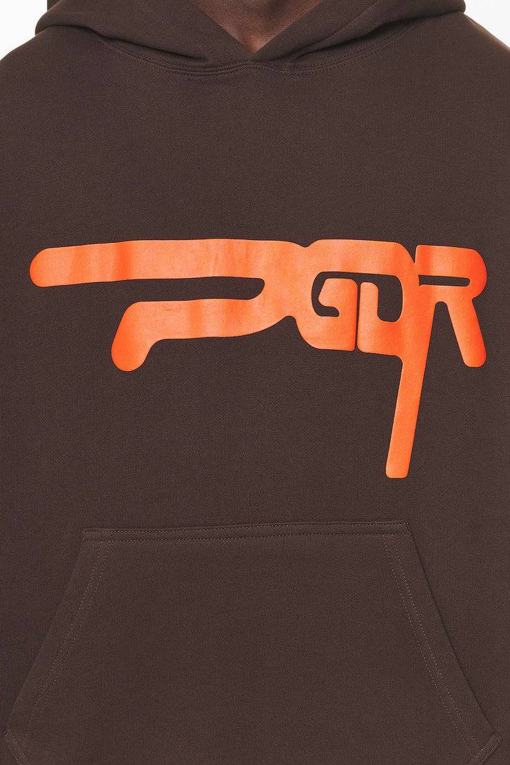 Pegador Zero Boxy Hoodie Washed Oak Brown