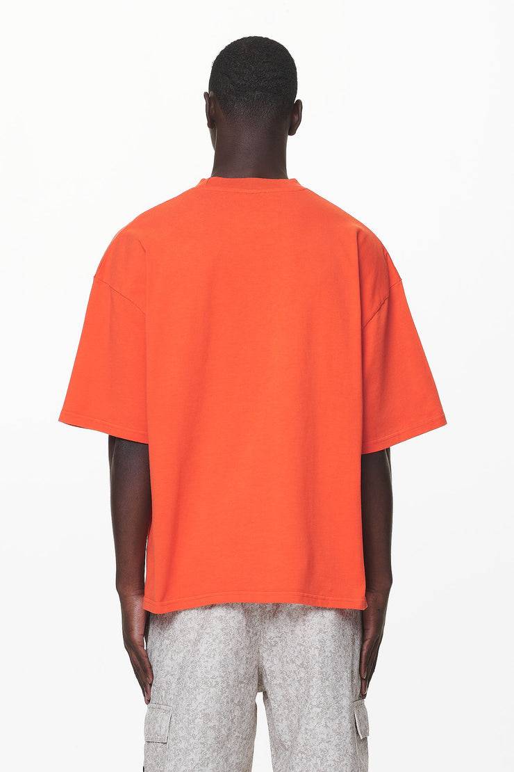 Pegador Zero Boxy Tee Washed Signal Red