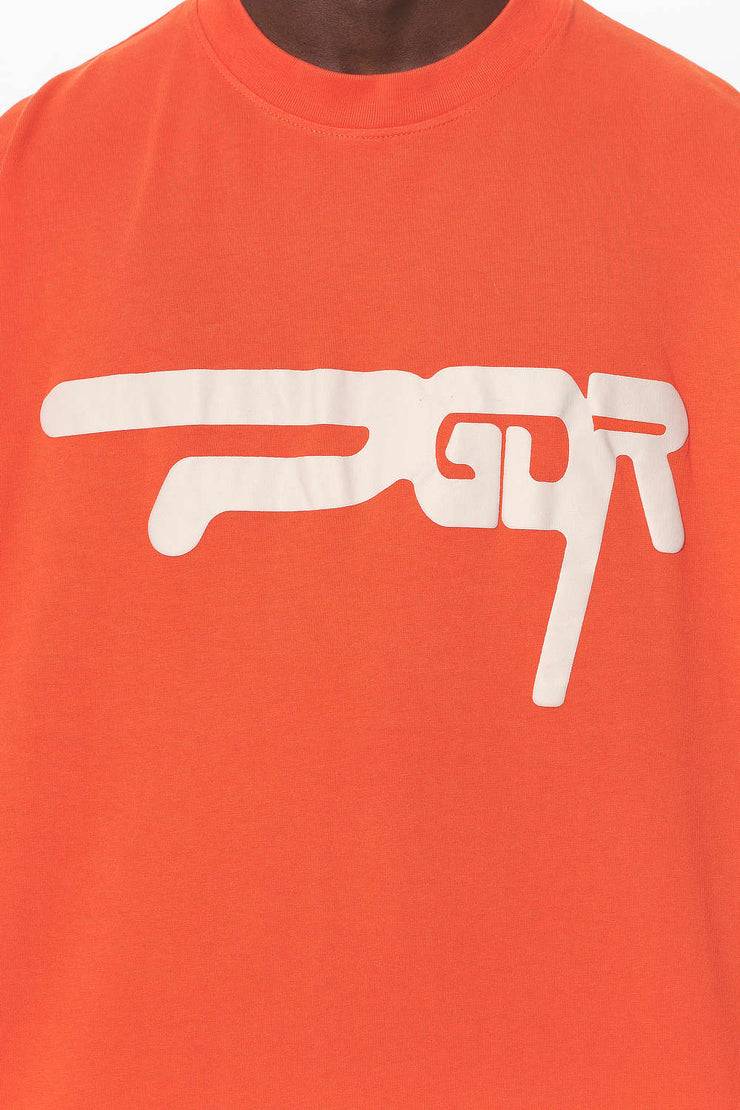 Pegador Zero Boxy Tee Washed Signal Red