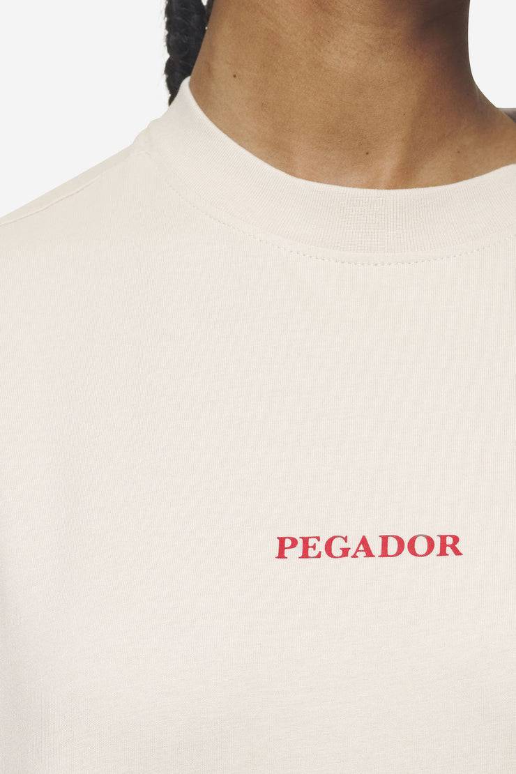 Pegador Reyna Heavy Oversized Tee Washed Coast Sand