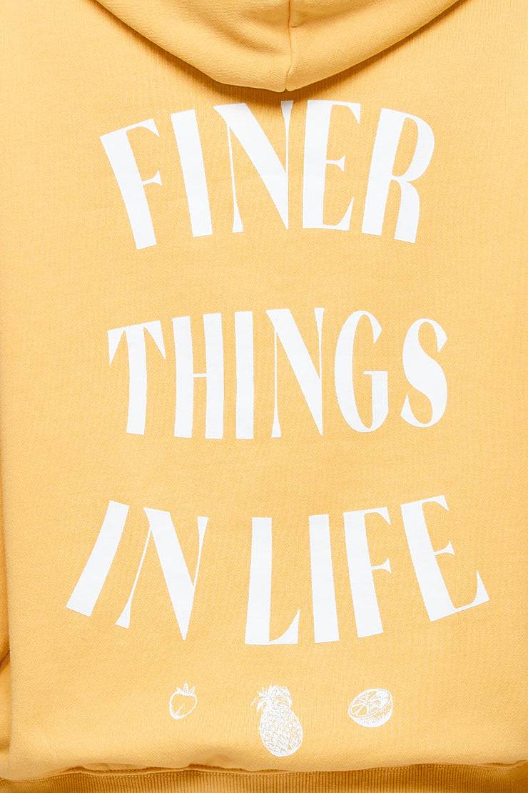 Pegador Roma Oversized Hoodie Vintage Washed Golden Sun