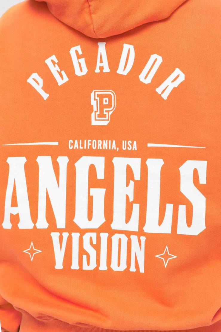 Pegador Salal Oversized Hoodie Vintage Washed Sunrise Orange