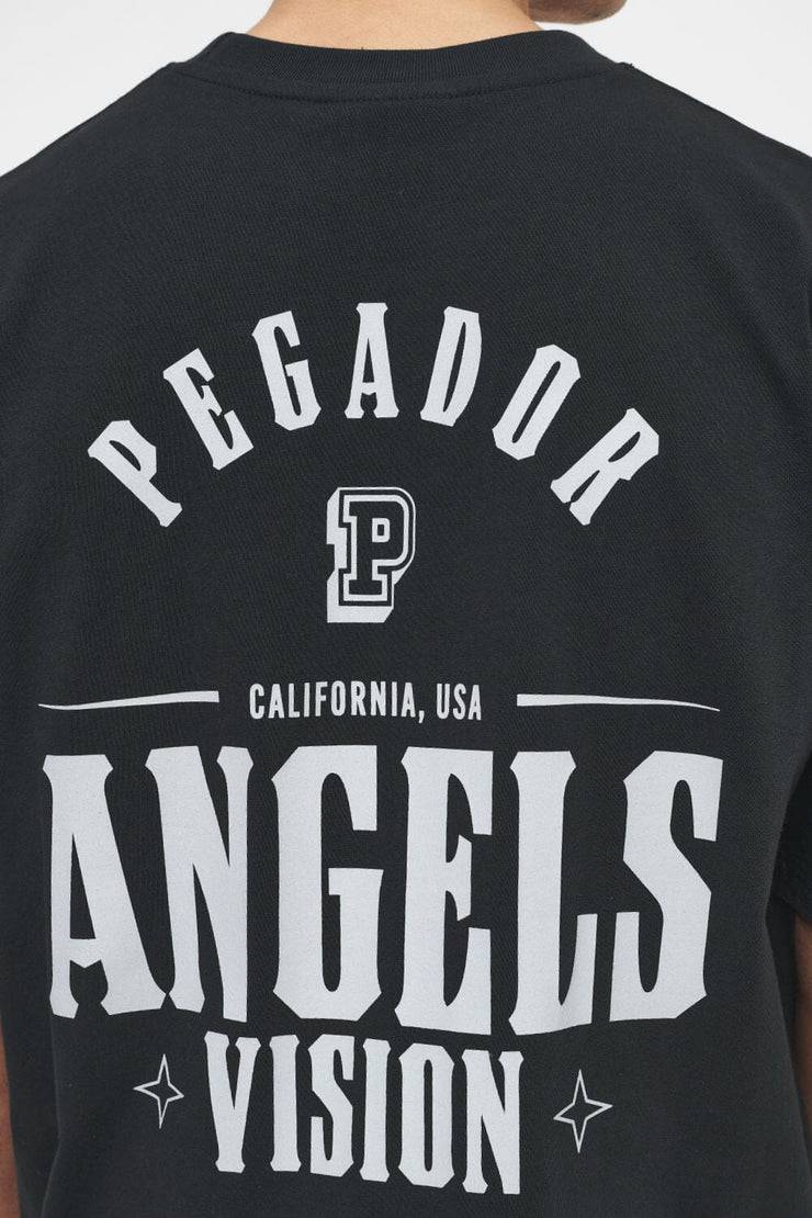 Pegador Salal Oversized Tee Vintage Washed Black Ink