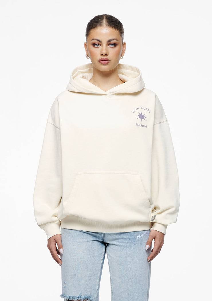 Pegador Siena Oversized Hoodie Vintage Washed Unbleached