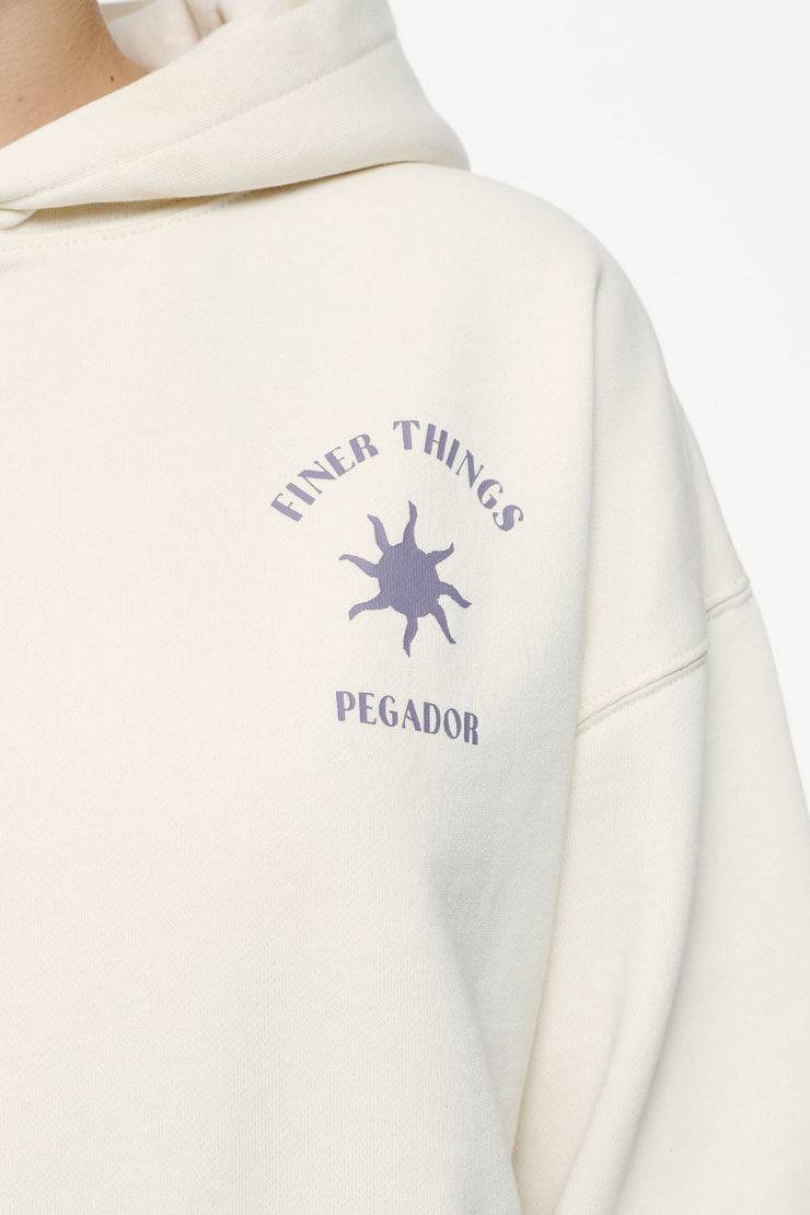 Pegador Siena Oversized Hoodie Vintage Washed Unbleached