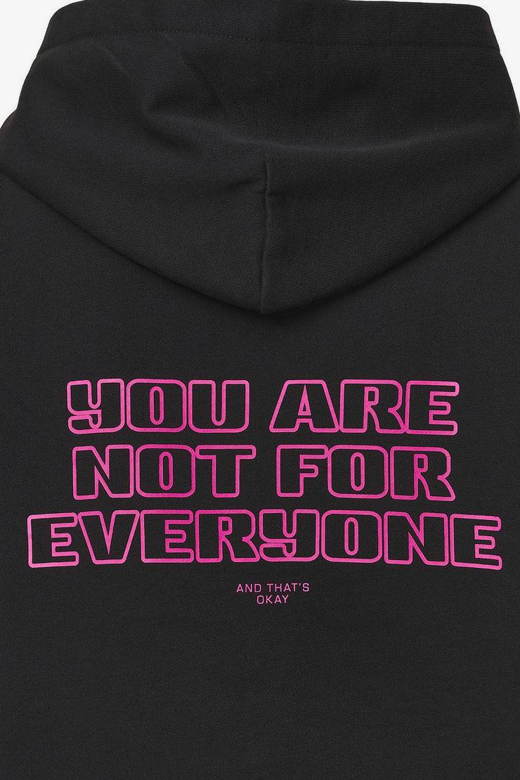 Pegador Skyla Oversized Sweat Jacket Heavy Washed Black