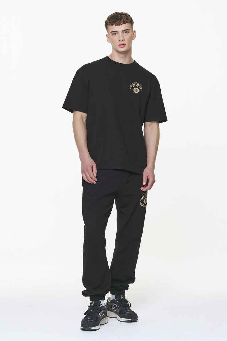Pegador Smith Oversized Tee Vintage Washed Onyx Black