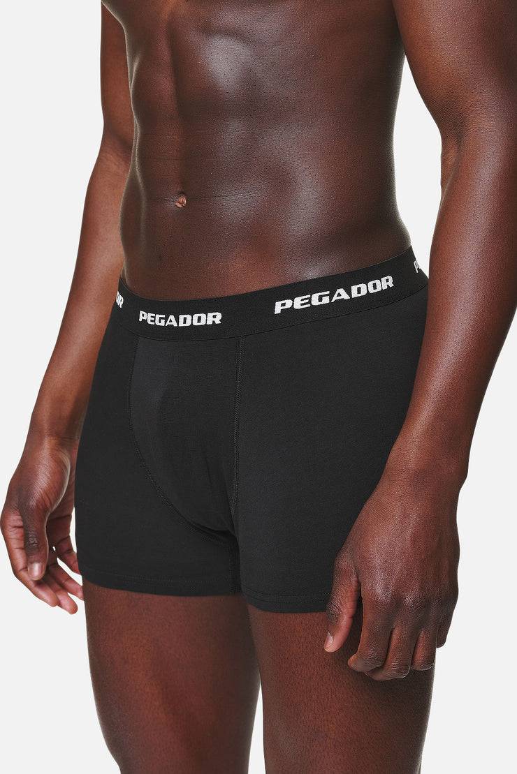 Pegador Tantun Boxershorts 3 Pack Black Grey Melange White