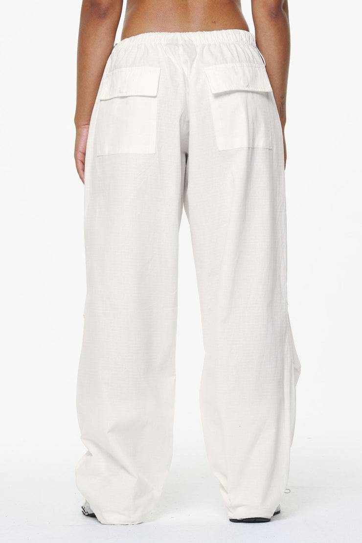 Pegador Tower Skydiver Track Pants Vintage Washed Bone White
