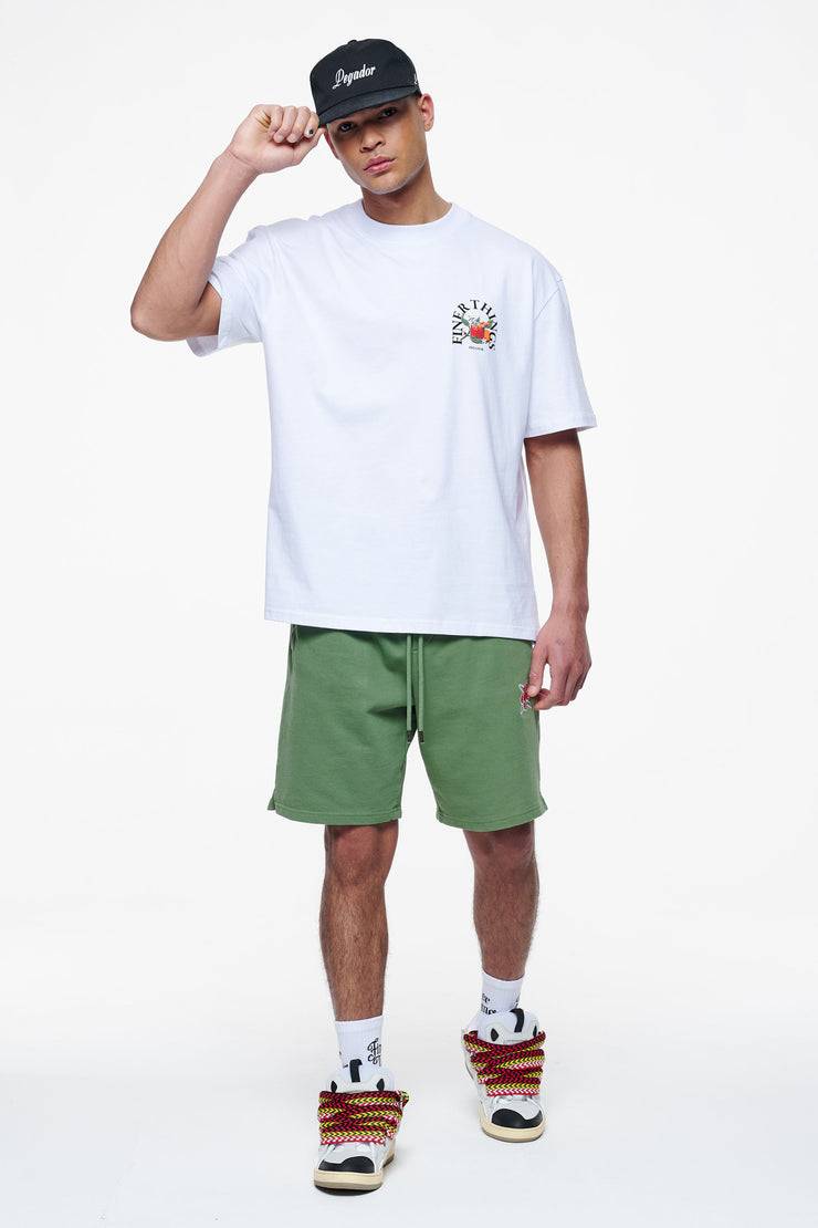 Pegador Tyler Sweat Shorts Vintage Washed Cypress Green