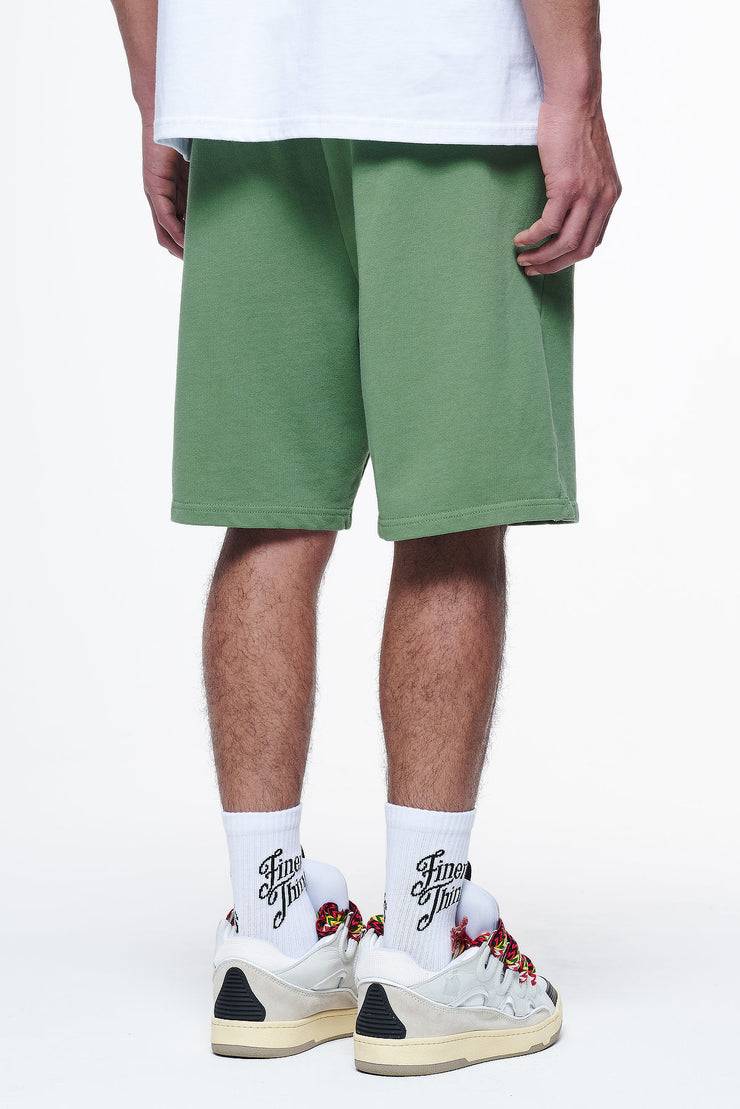 Pegador Tyler Sweat Shorts Vintage Washed Cypress Green
