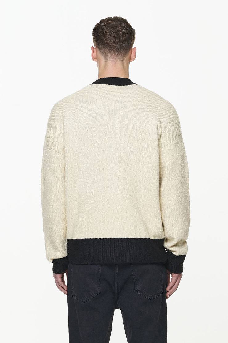 Pegador Unio Knit Cardigan Onyx Black Kingdom Beige