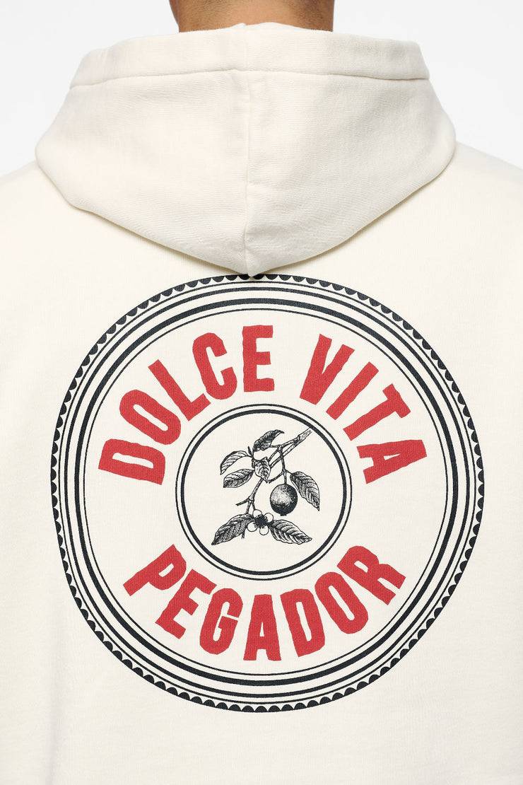 Pegador Verity Oversized Hoodie Vintage Washed Unbleached