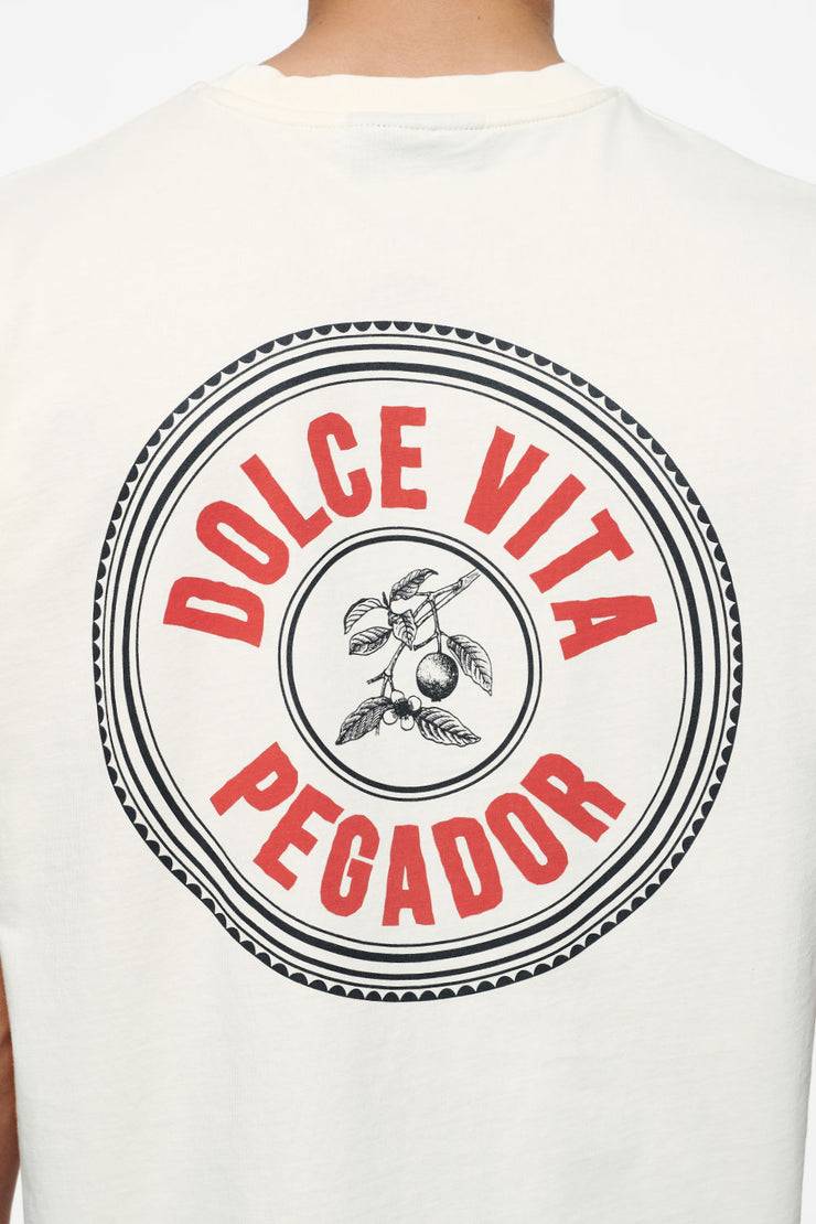 Pegador Verity Oversized Tee Vintage Washed Unbleached