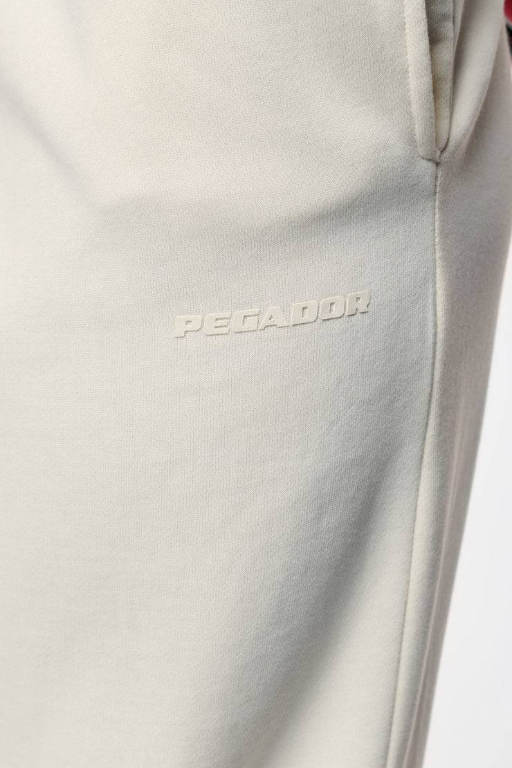 Pegador Villa High Waisted Sweat Pants Vintage Washed Unbleached Gum