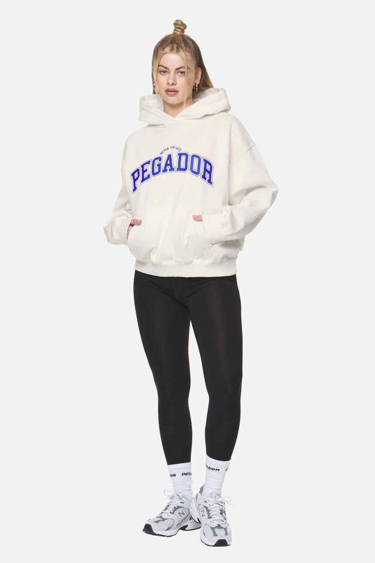 Pegador Wayruna Oversized Hoodie Washed Coconut Milk