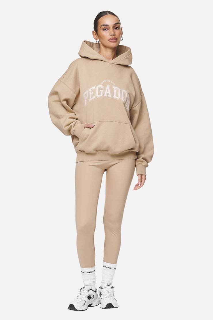 Pegador Wayruna Oversized Hoodie Washed Safari Sand