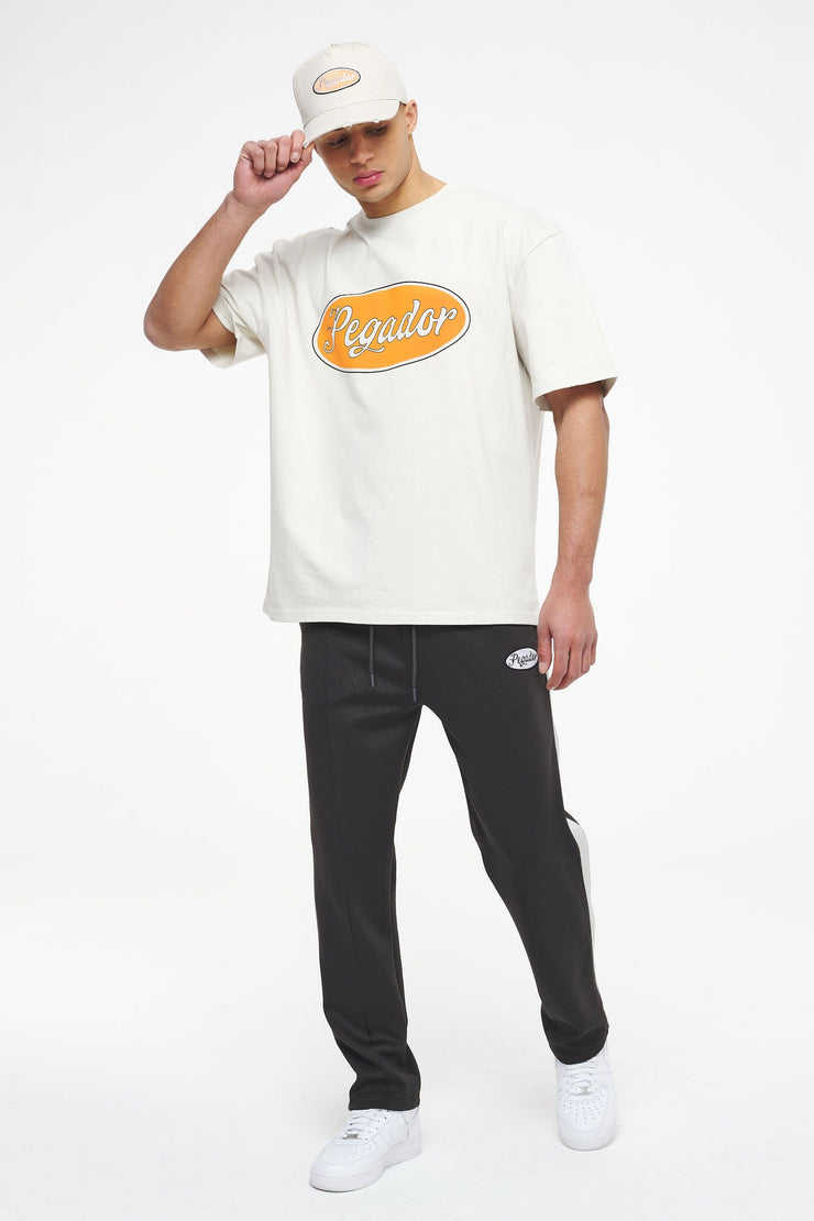 Pegador West Oversized Tee Vintage Washed Angels Cream