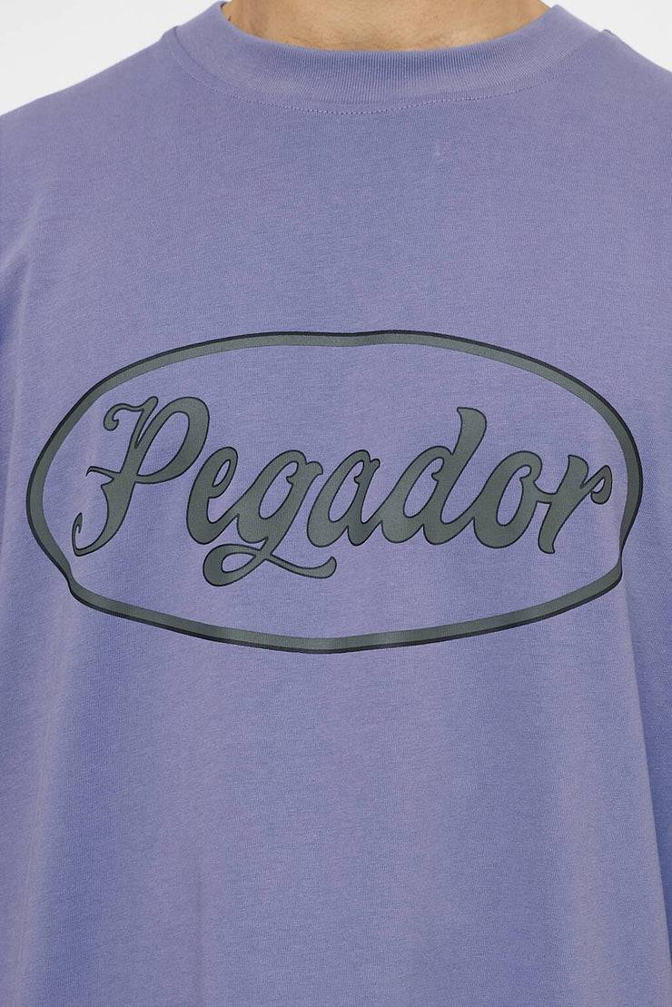 Pegador West Oversized Tee Vintage Washed Magic Violet