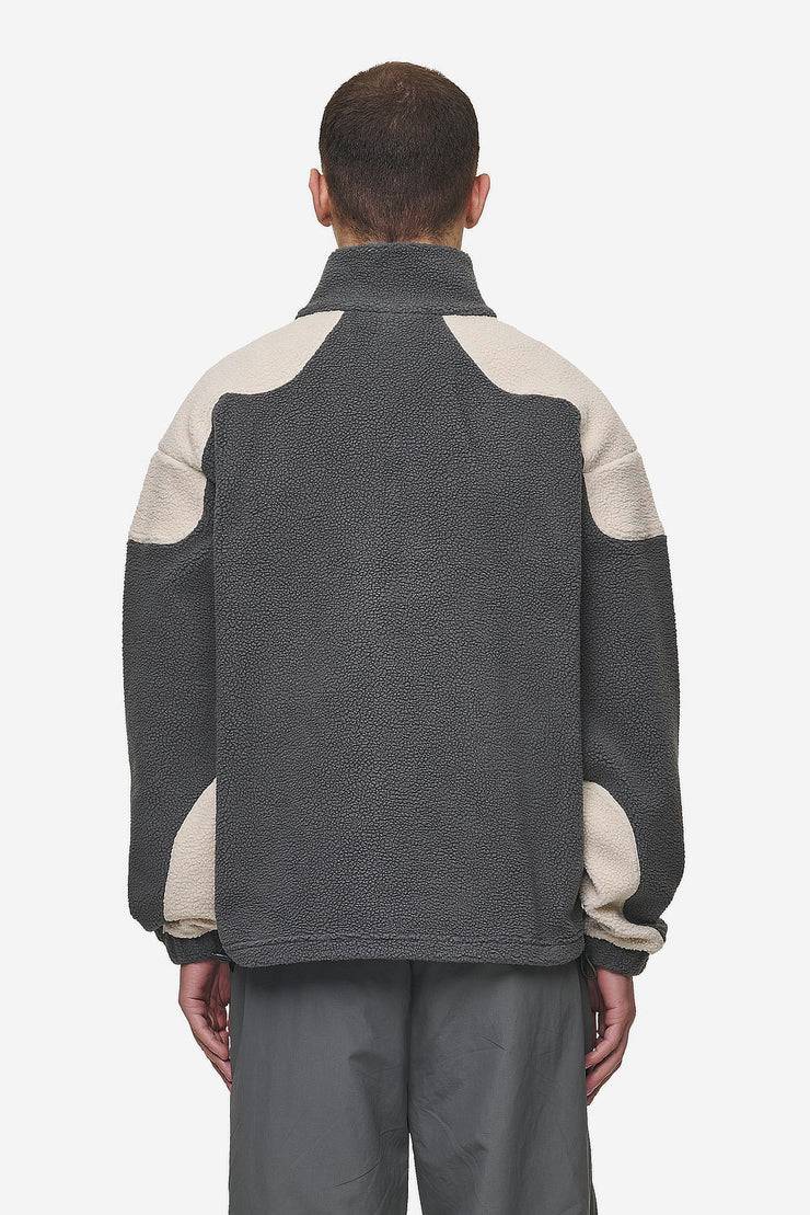 Pegador Willett Fleece Jacket Anthracite Light Beige