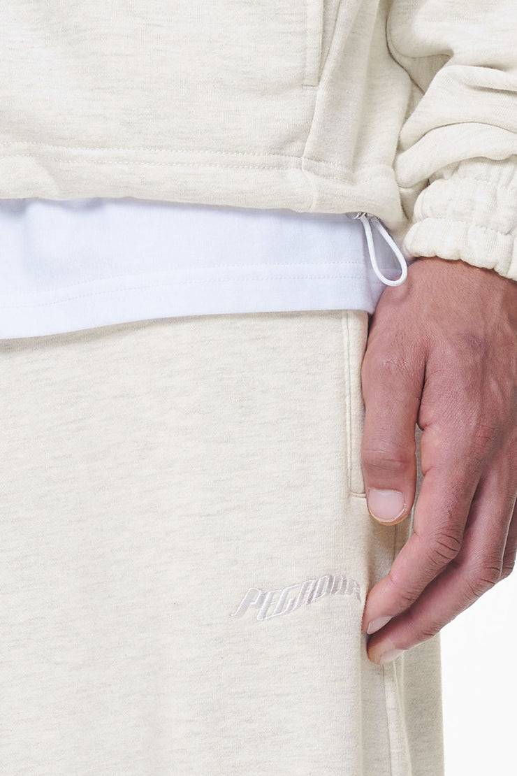 Pegador Winds Terry Heavy Sweat Pants Cream Melange