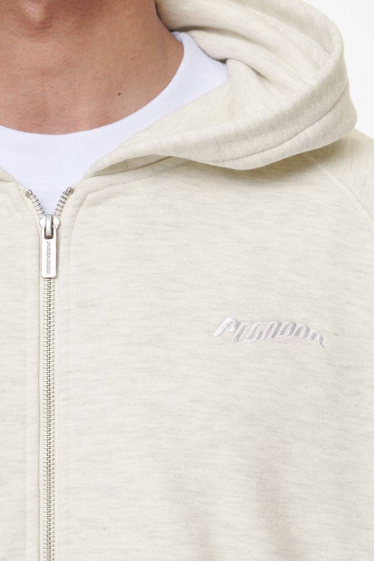 Pegador Winds Terry Raglan Sweat Jacket Cream Melange