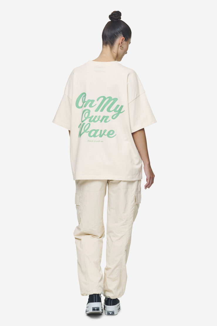 Pegador Yebra Heavy Oversized Tee Washed Coast Sand