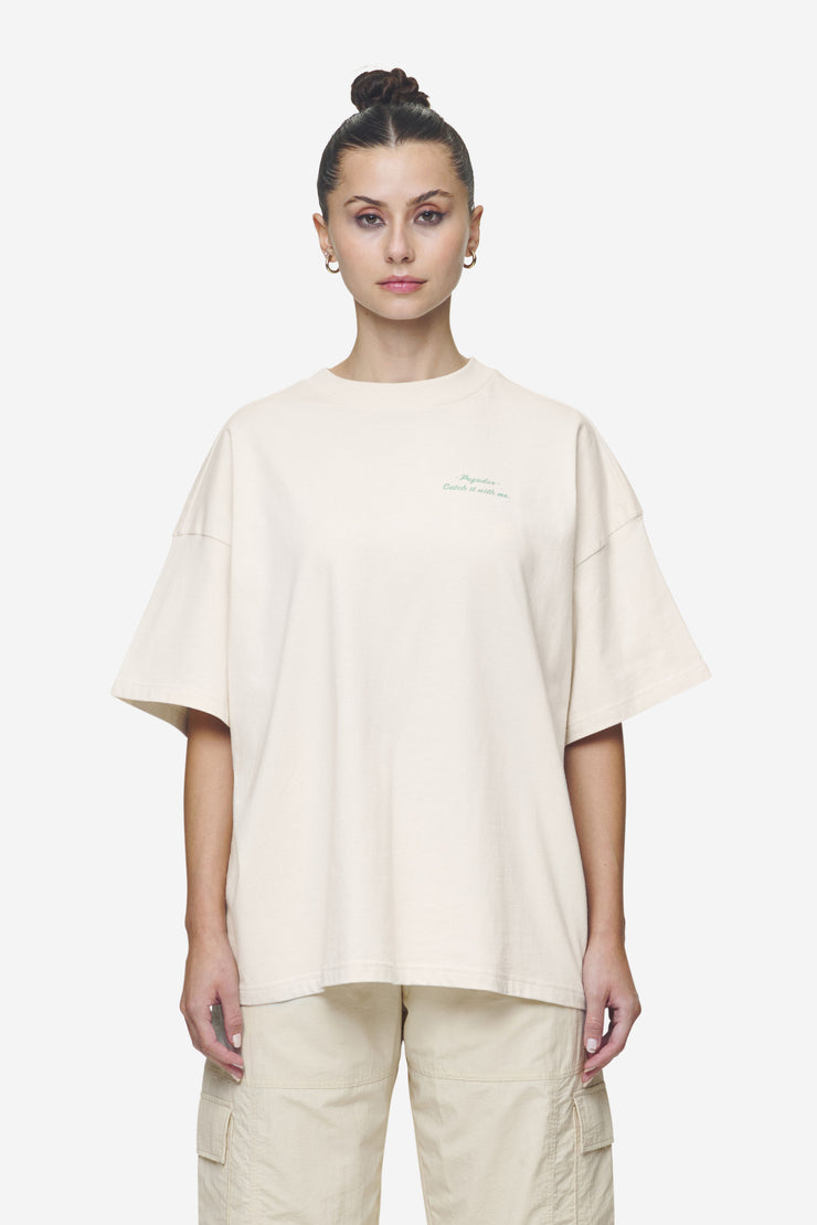 Pegador Yebra Heavy Oversized Tee Washed Coast Sand