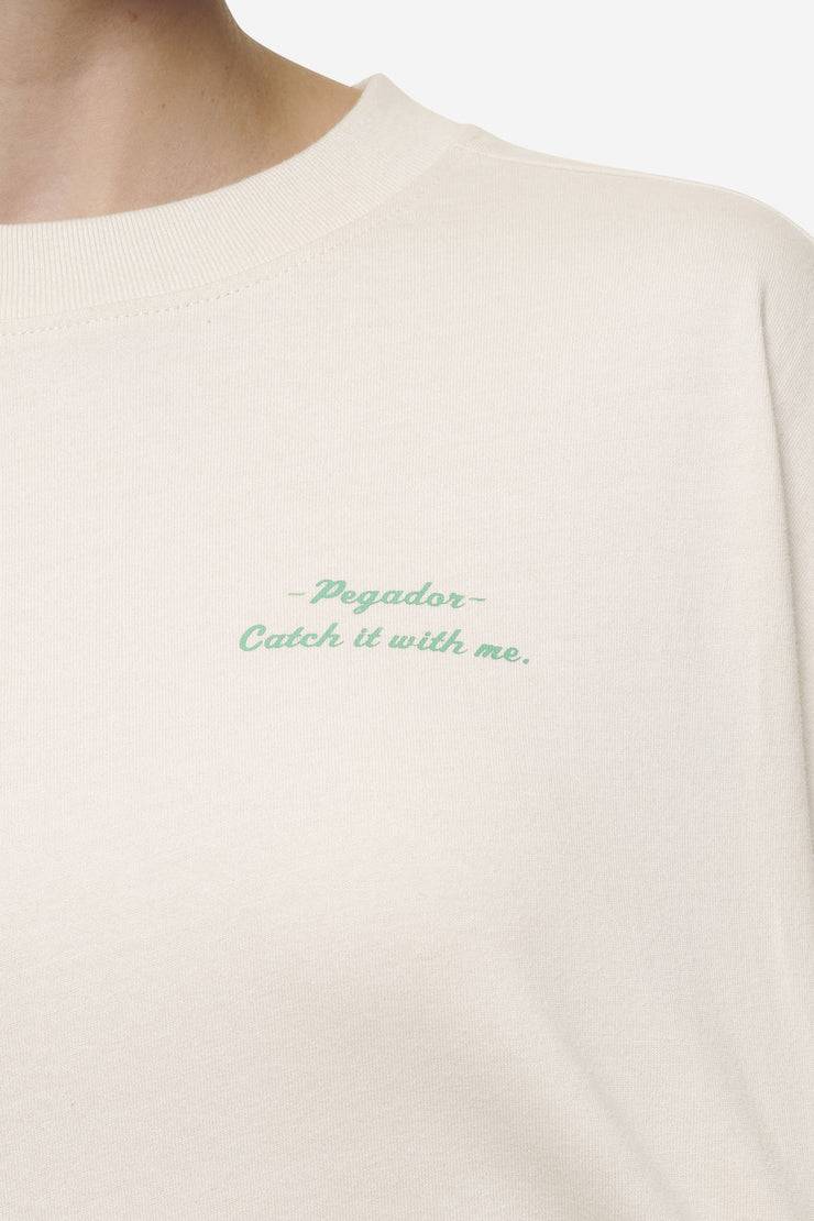 Pegador Yebra Heavy Oversized Tee Washed Coast Sand