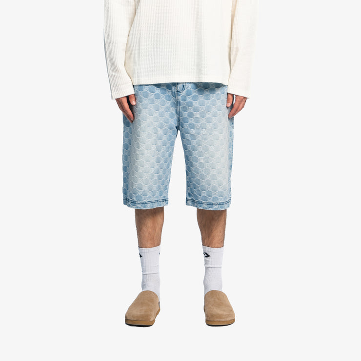 Pequs Aether Monogram Denim Jorts