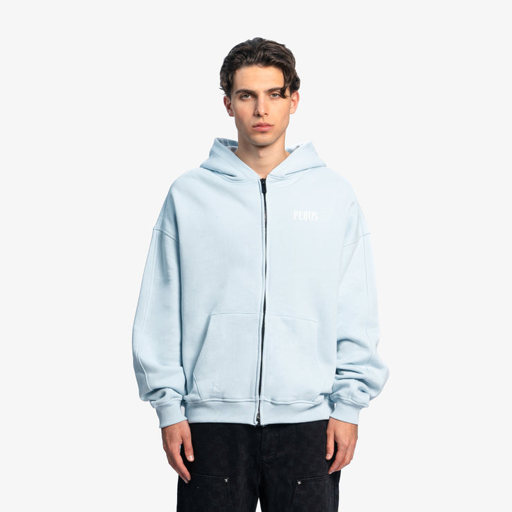 Pequs Back Logo Zip Hoodie