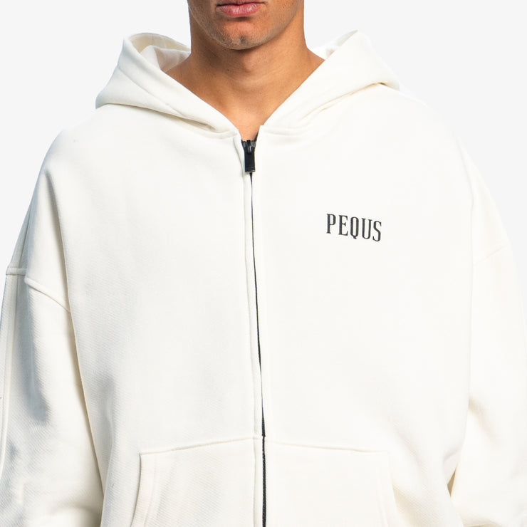 Pequs Back Logo Zip Hoodie