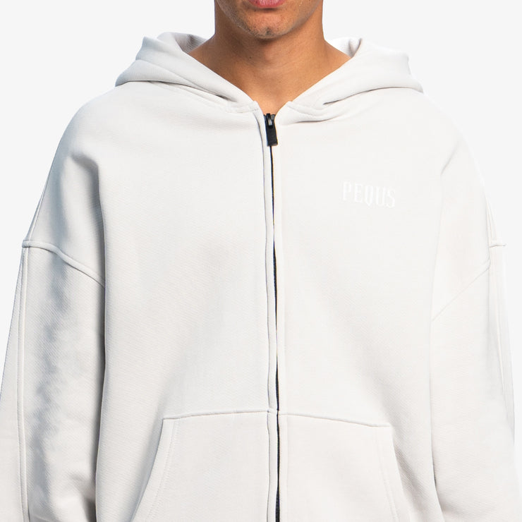 Pequs Back Logo Zip Hoodie