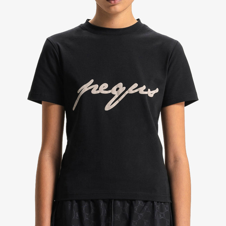 Pequs Fitted Ink Logo T-Shirt