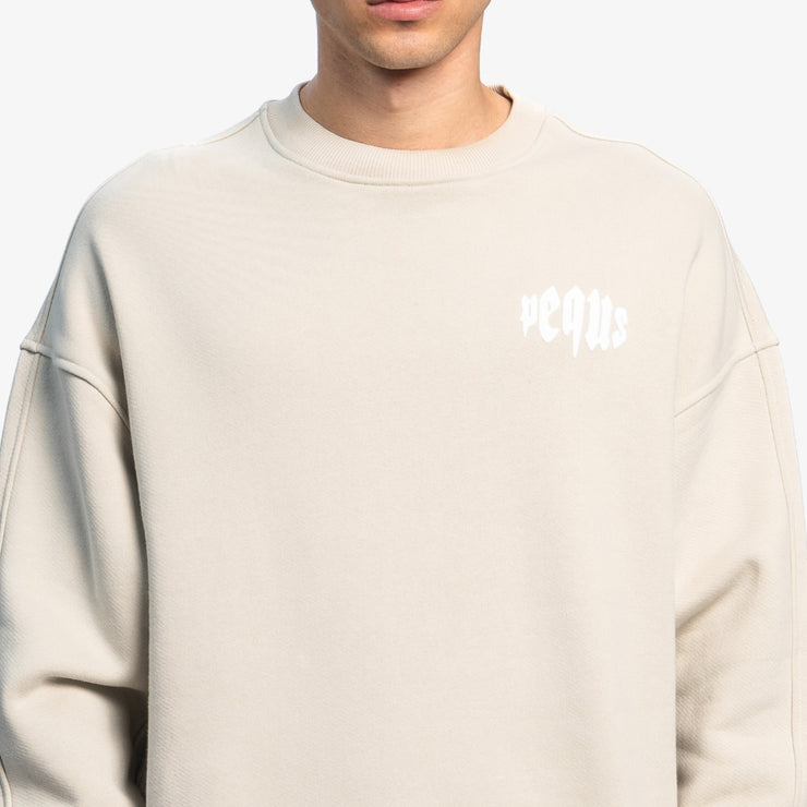 Pequs Mythic Chest Logo Sweater