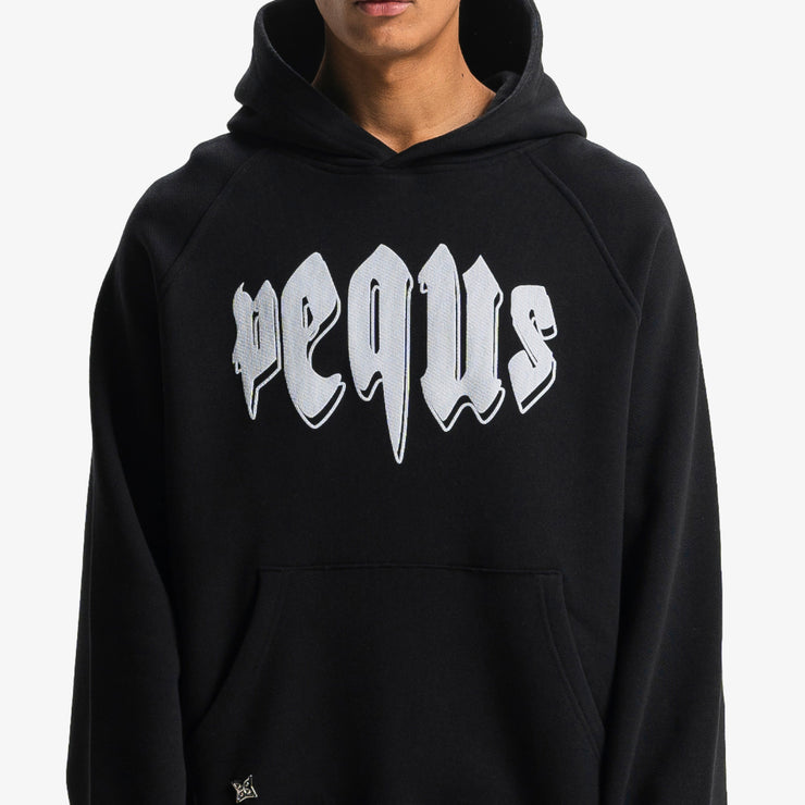 Pequs Outlined Mythic Logo Hoodie