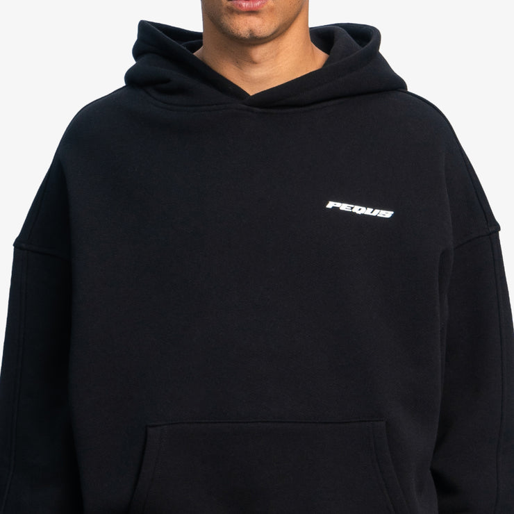 Pequs Plágia Chest Logo Hoodie