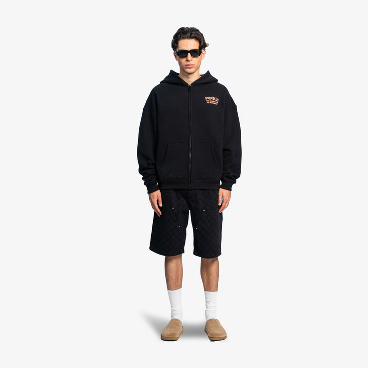 Pequs Rising Sun Zip Hoodie