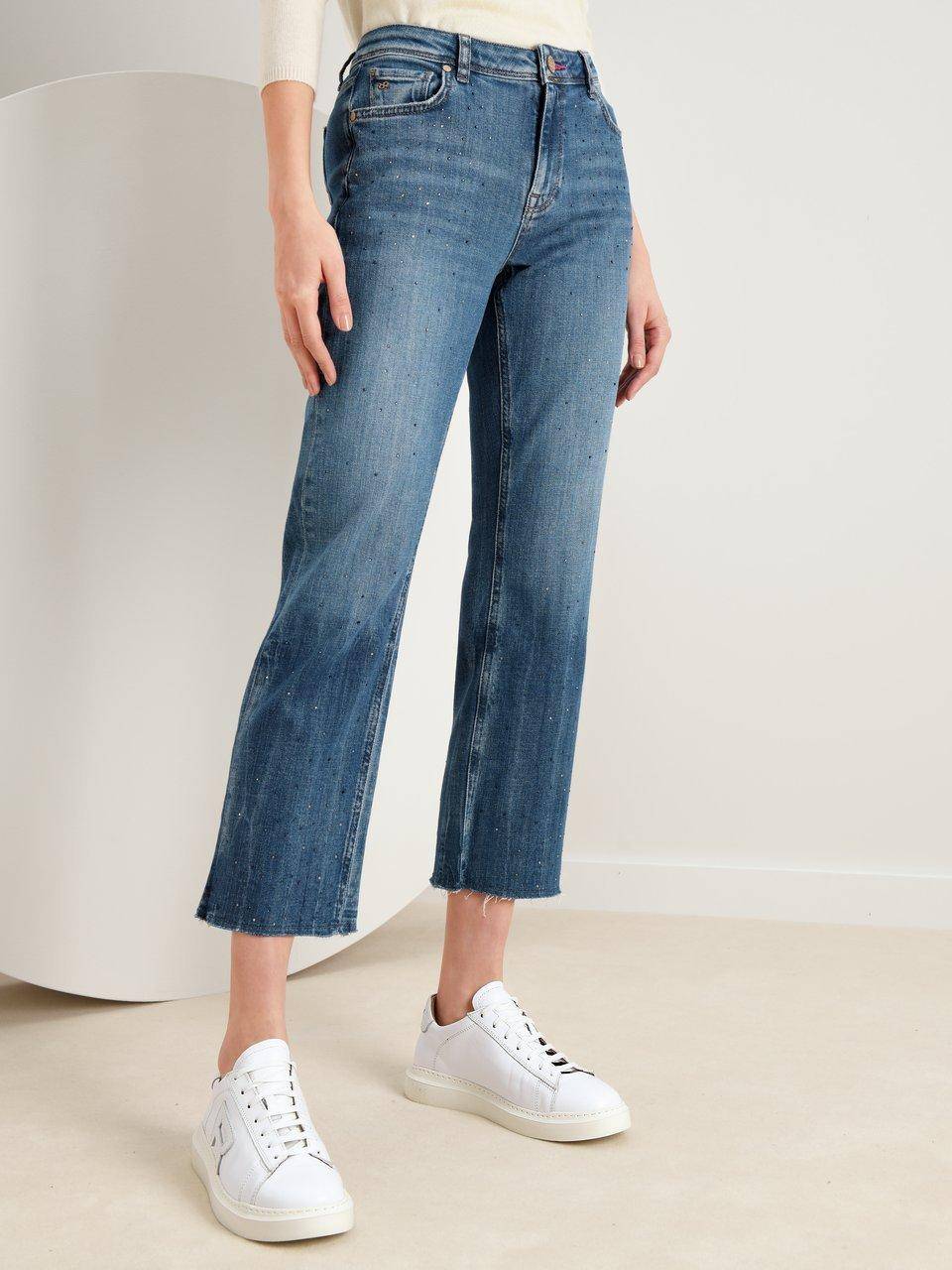 Raffaello Rossi 7/8-Jeans Modell Vic Cropped Sparkle