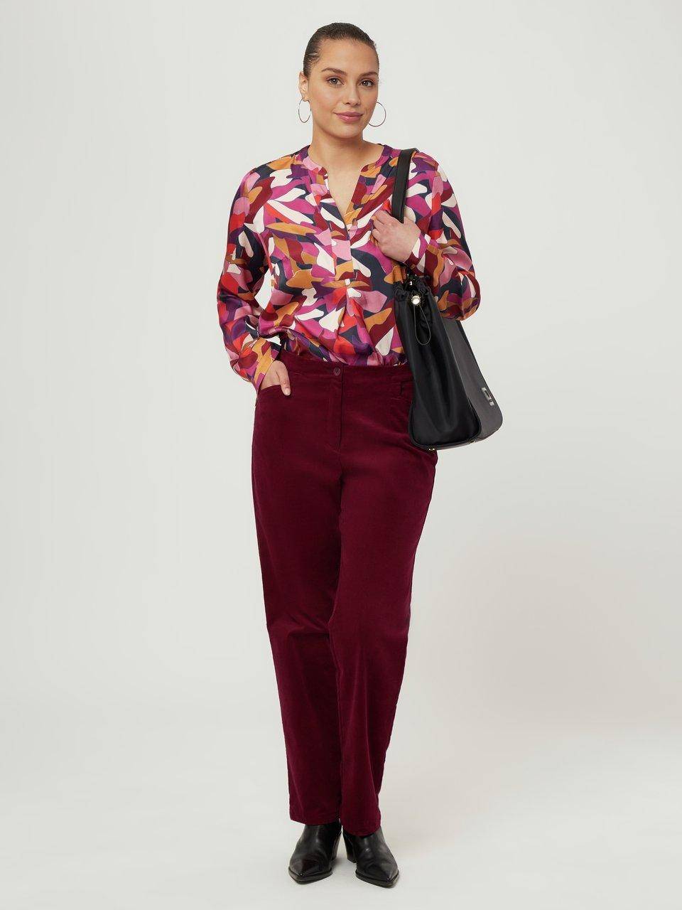 Anna Aura Bluse Mit V-Öffnung