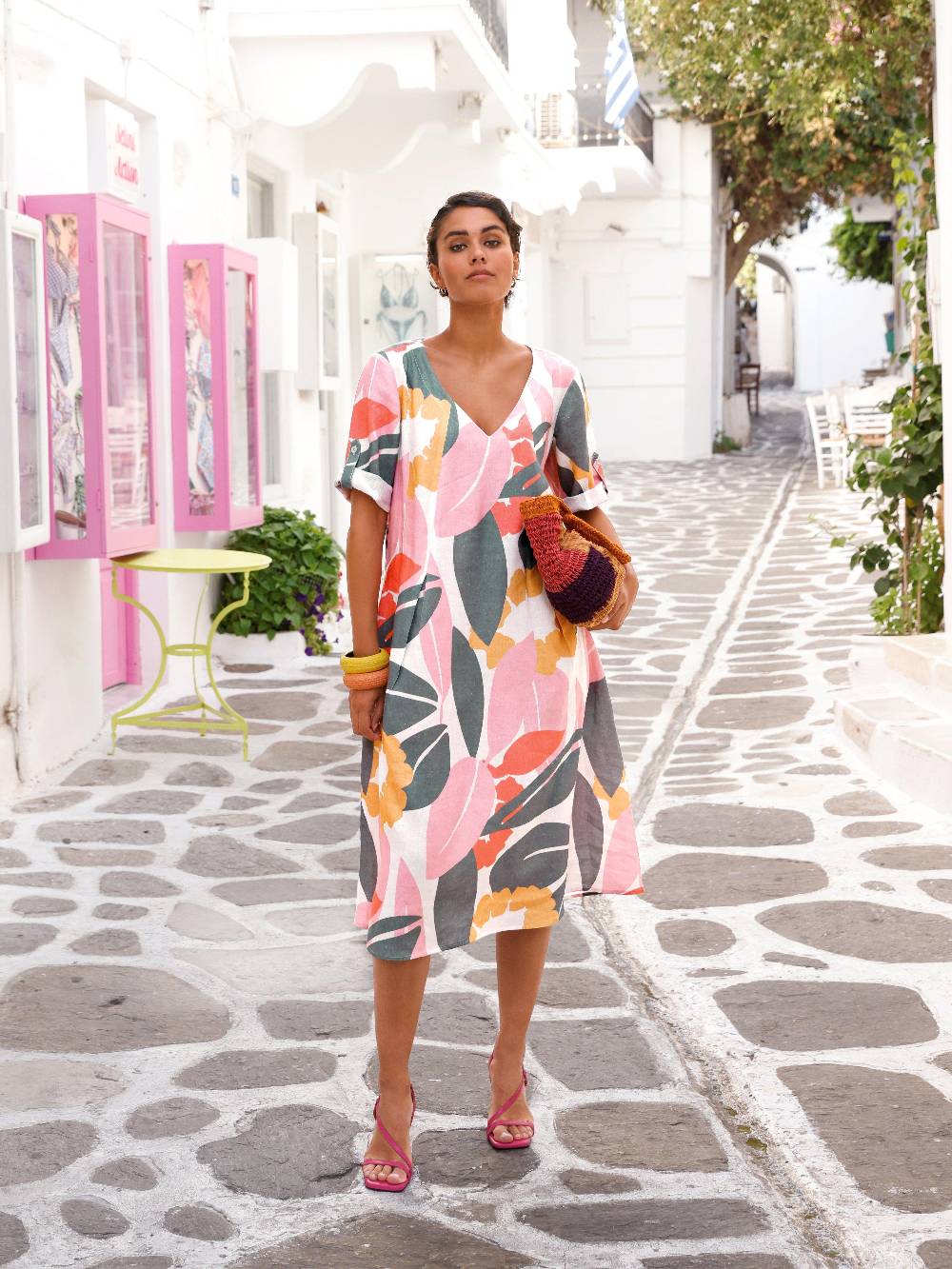 Anna Aura Kleid Mit Tiefem V-Ausschnitt