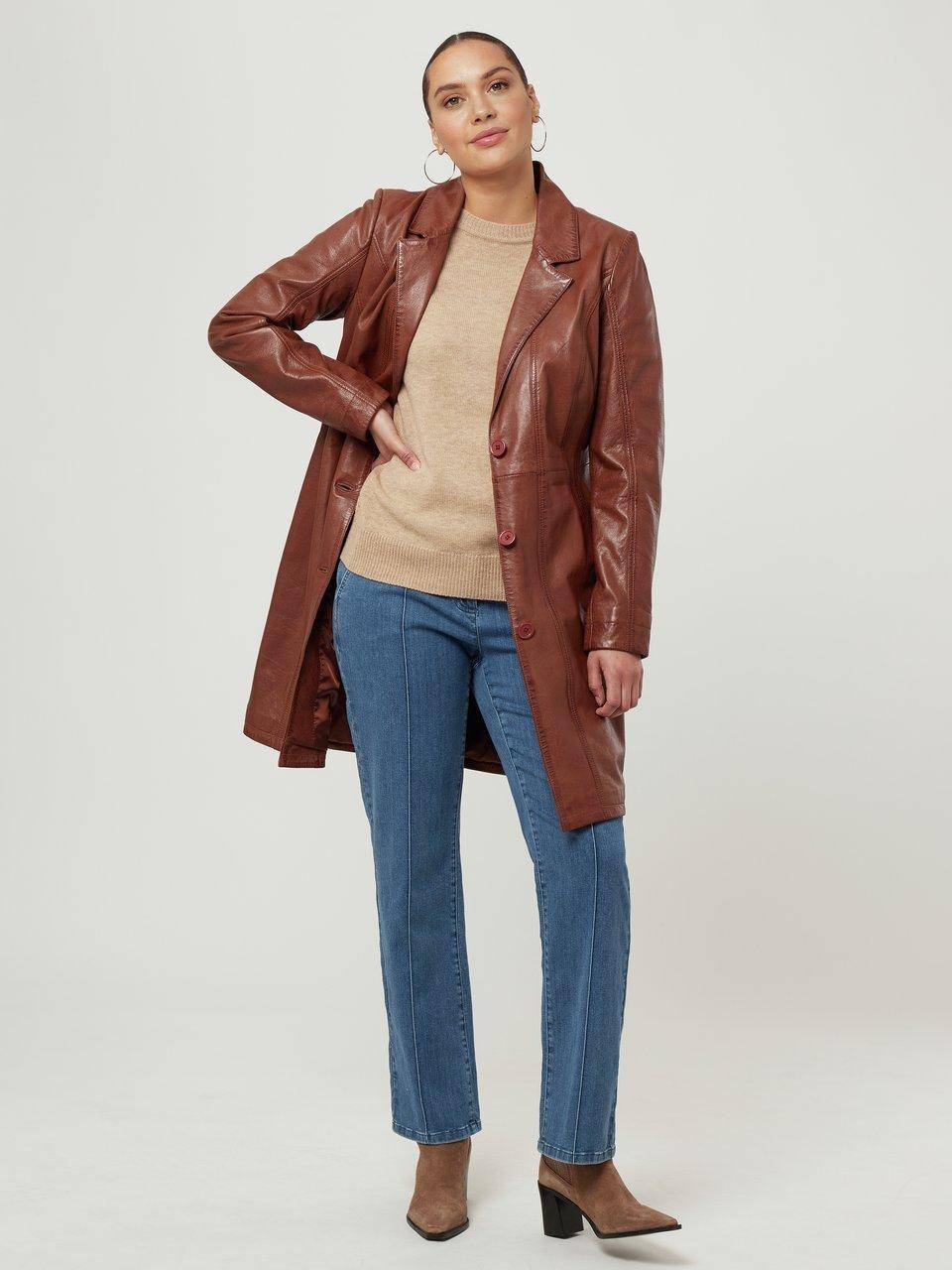 Anna Aura Ledermantel