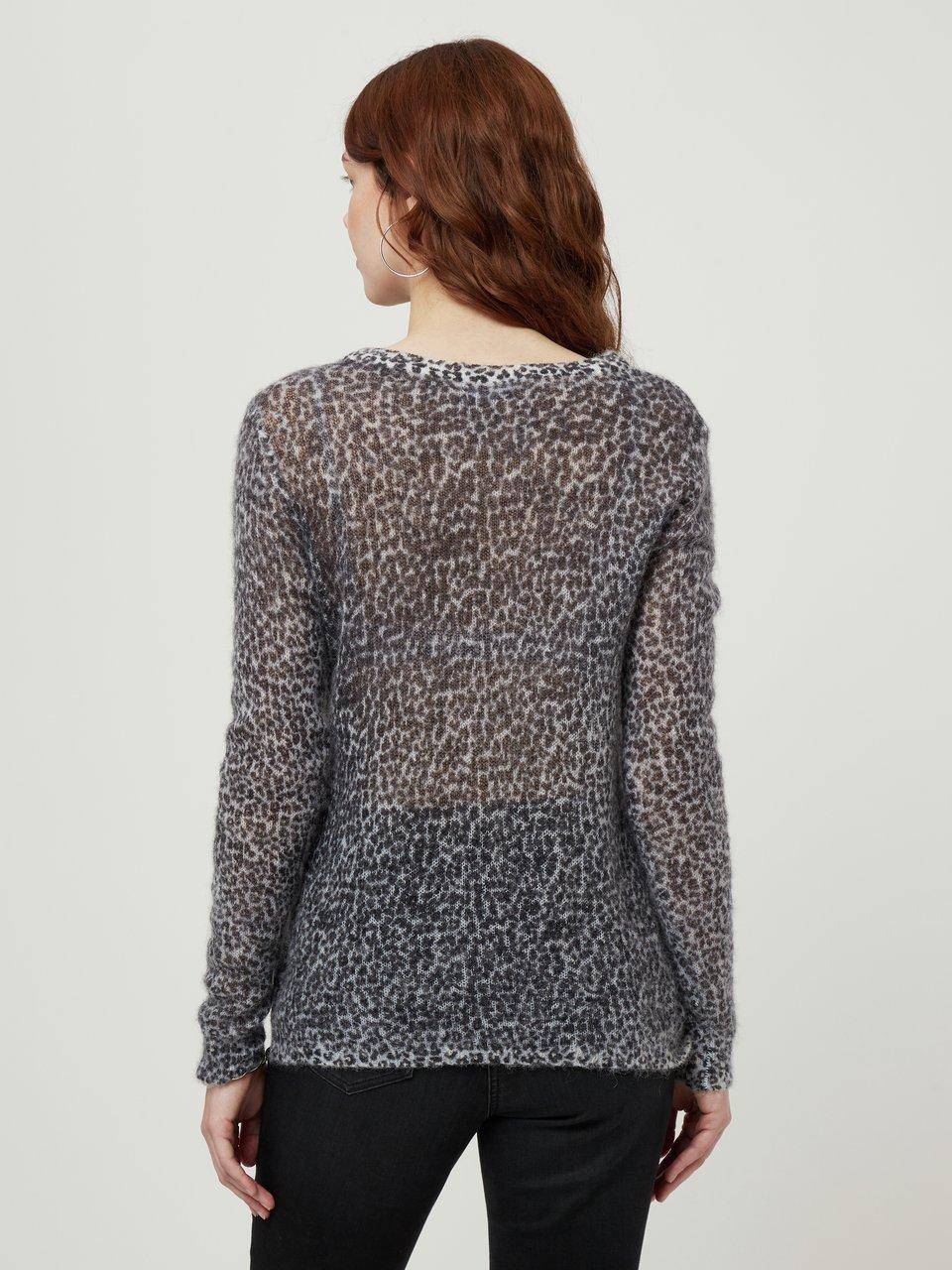 BASLER Alpaka-Pullover Mit Rundhals-Ausschnitt