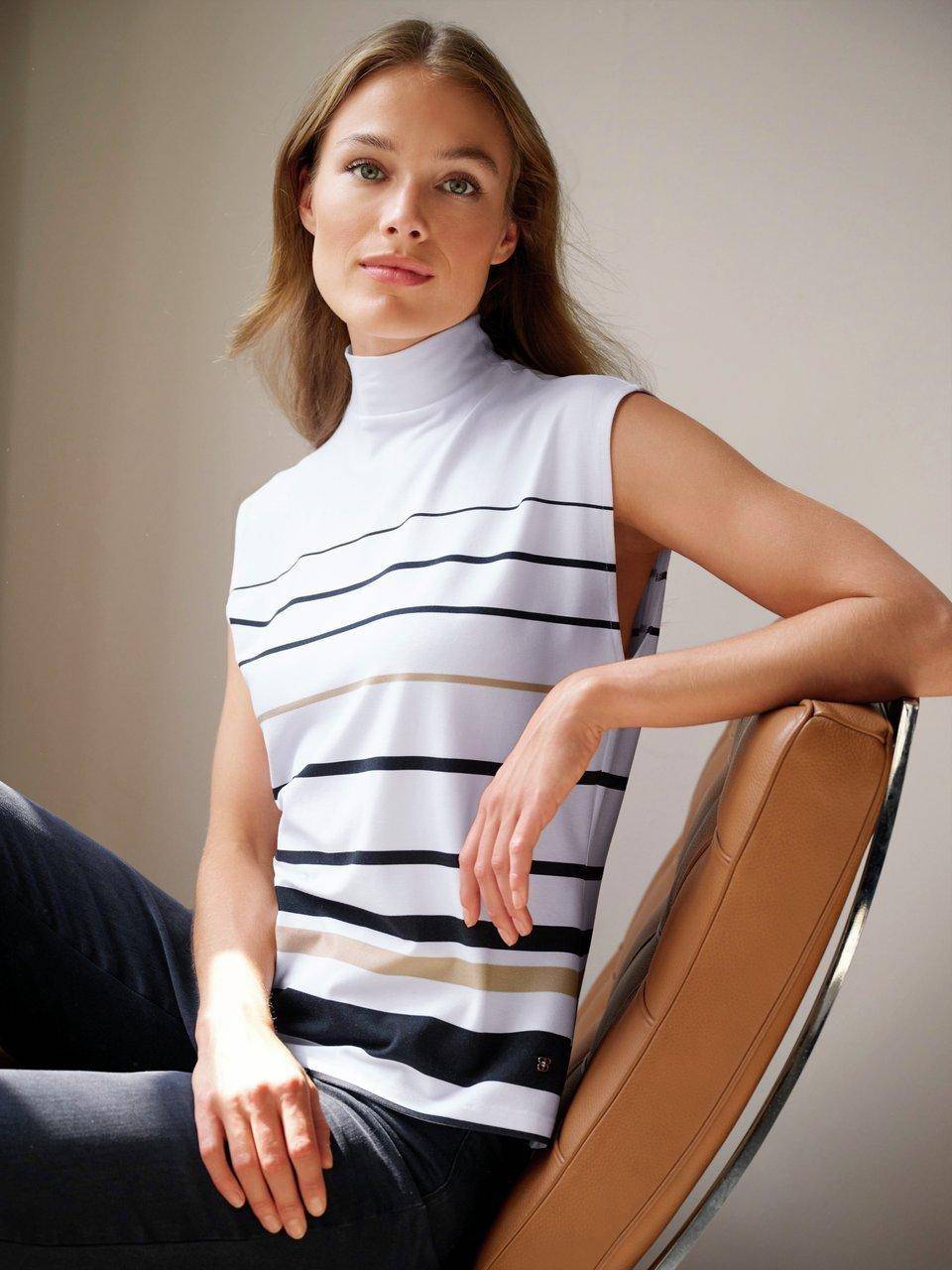 BASLER Ärmelloses Streifen-Shirt